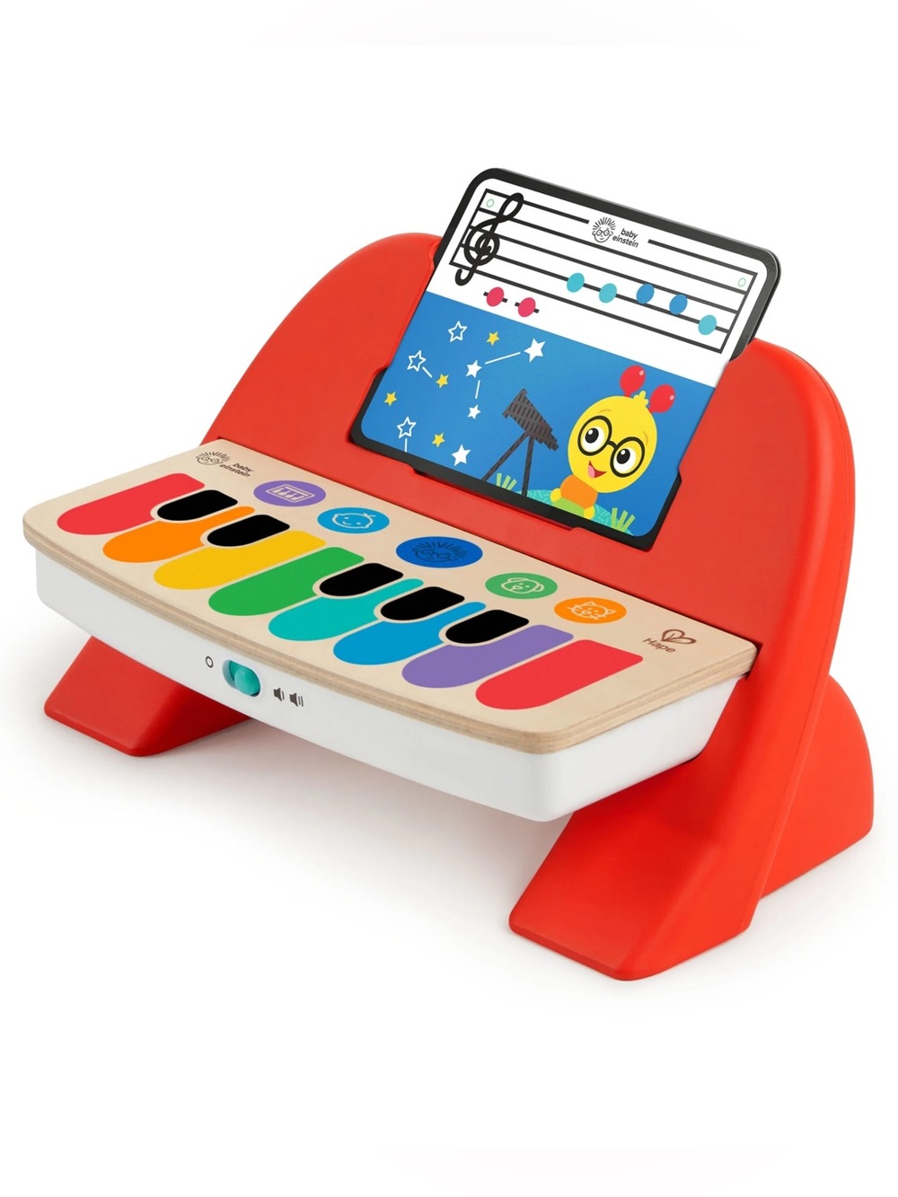 New Box Baby Einstein Magic Touch Piano Cal's First Melodies Wooden Musical Toy